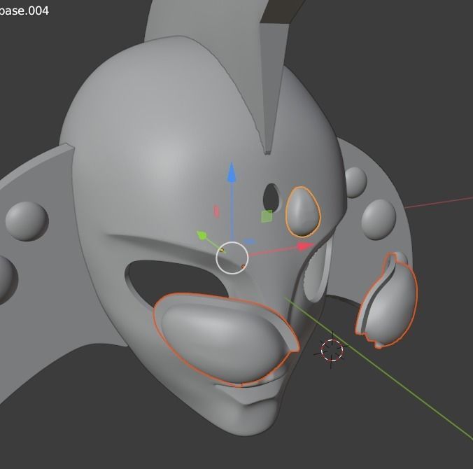 Ultrawoman Beth Ultraman USA 3D printable Cosplay helmet 3D print model_14