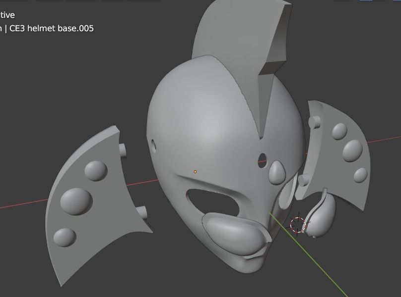 Ultrawoman Beth Ultraman USA 3D printable Cosplay helmet 3D print model_18