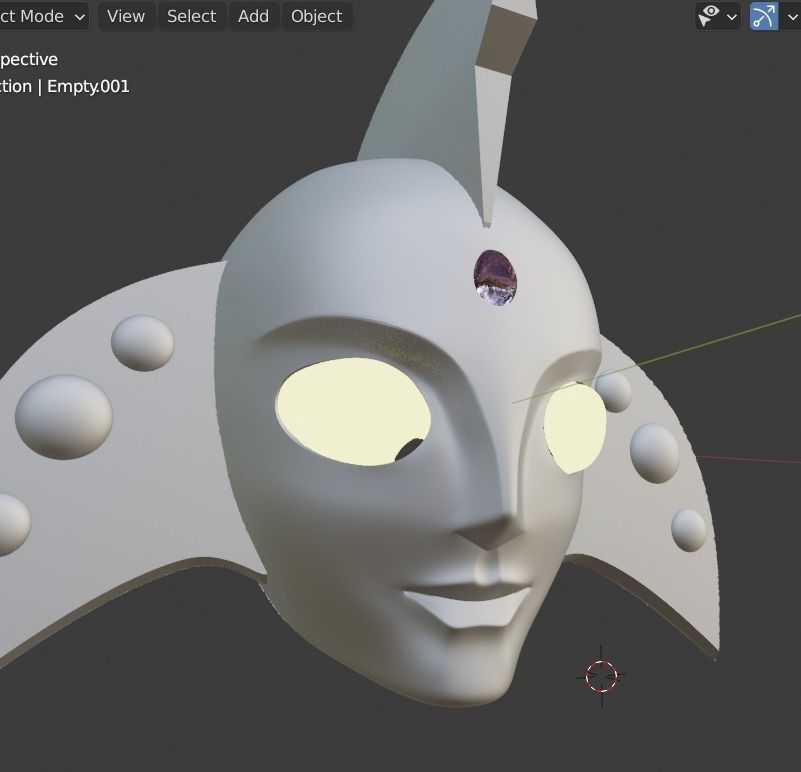 Ultrawoman Beth Ultraman USA 3D printable Cosplay helmet 3D print model_3