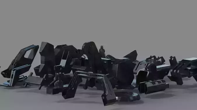 Kitbash VOL6 minipack hard surface 