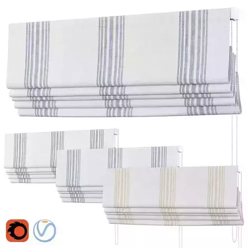 Roman Curtains 18 Pottery Barn Riviera Striped