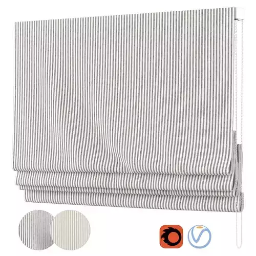 Roman Curtains 20 Pottery Barn Wheaton Stripe Shade