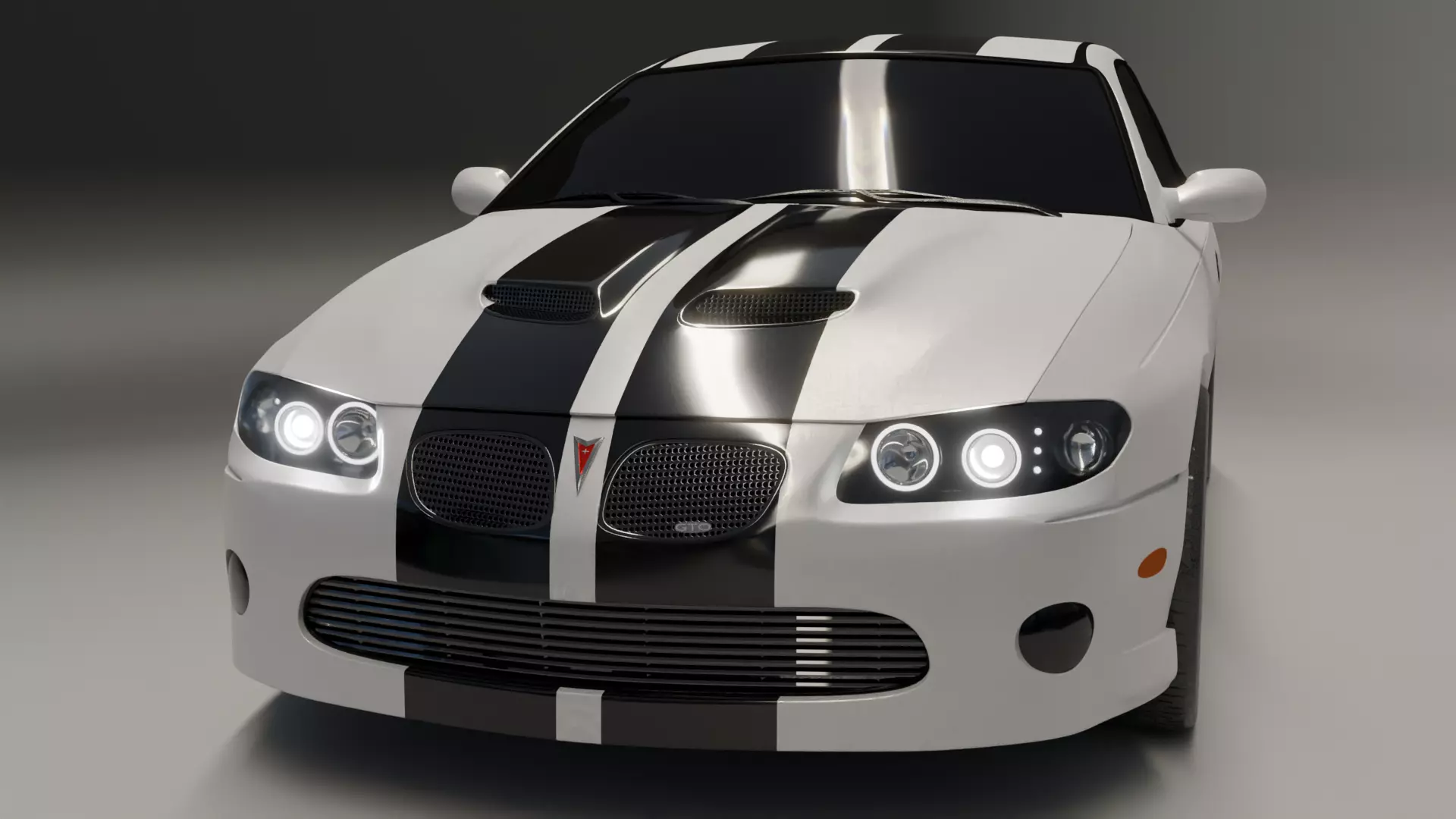 Pontiac GTO Free 3D model