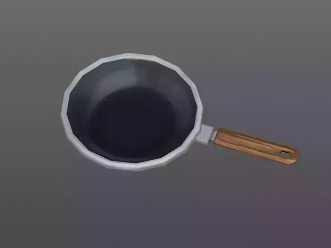 Cartoon Pan kitchen equipment