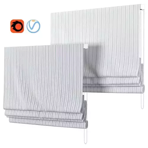 Roman Curtains 27 Laura Ashley Heacham Stripe