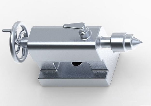 Lathe Machine - TailStock  3D print model