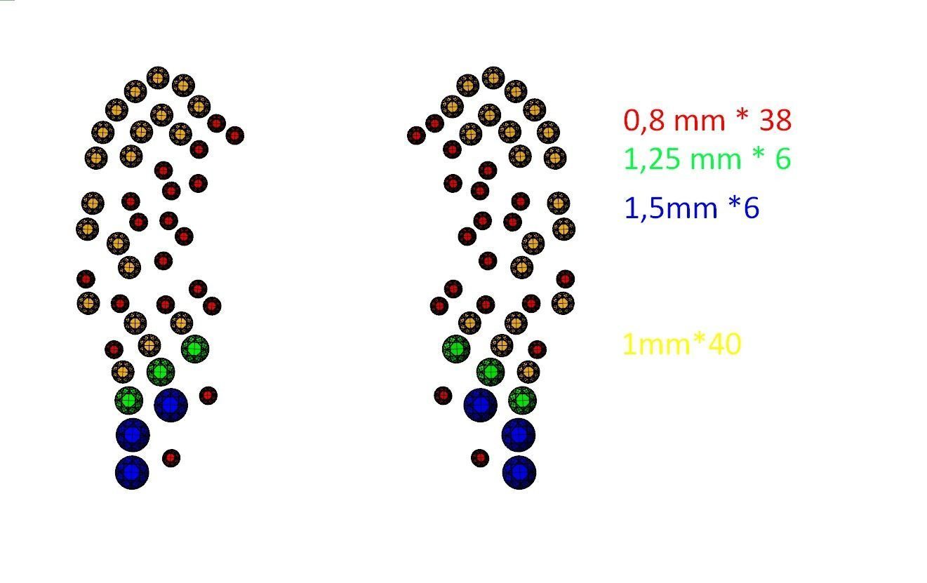 Pendant angel pray wings gems  3D print model_11