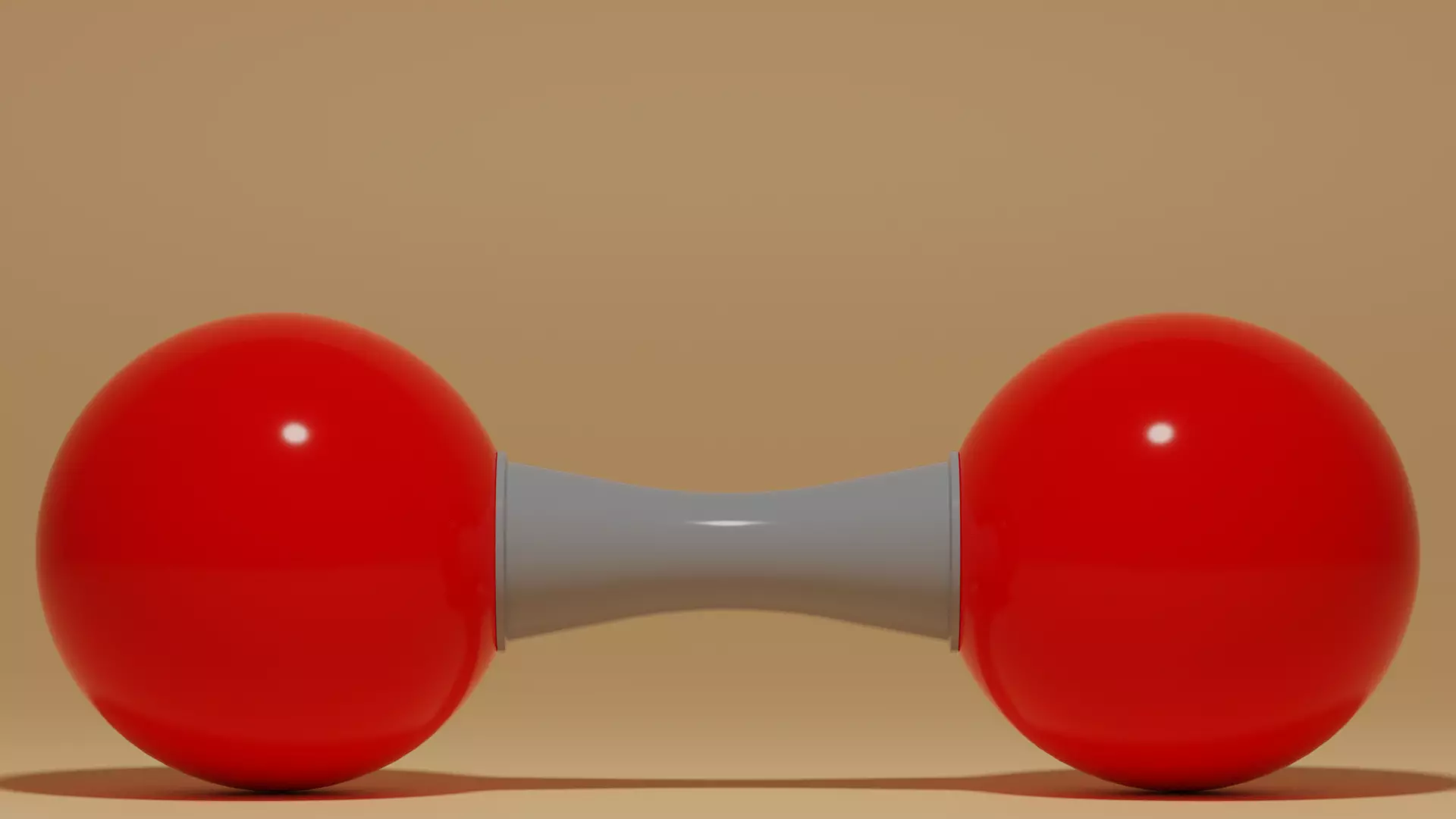 O2 Oxygen Molecule Low-poly 3D model_0