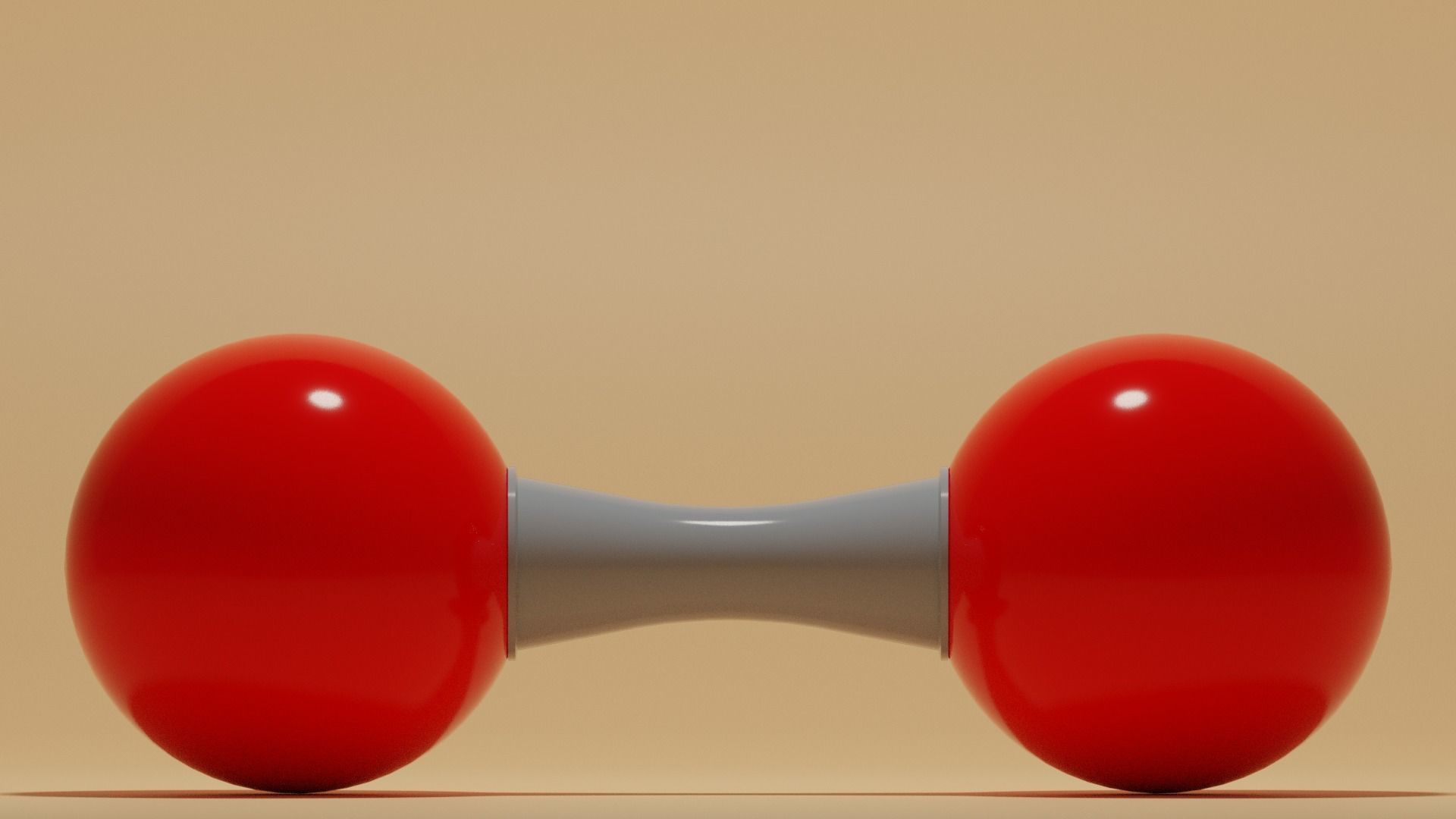 O2 Oxygen Molecule Low-poly 3D model_15