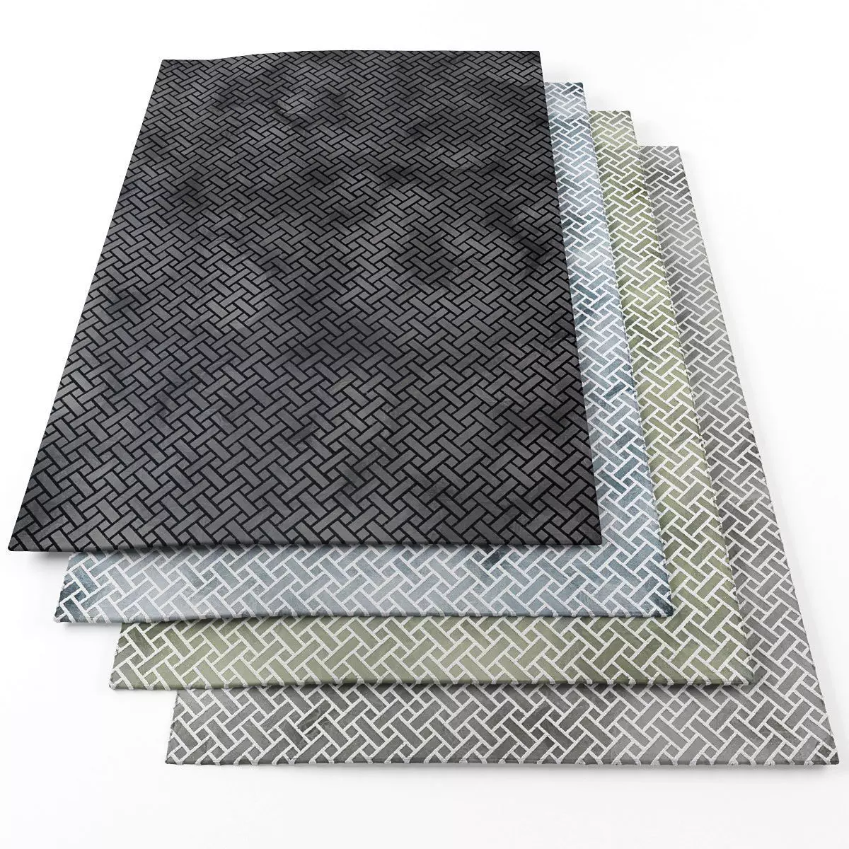 Rugs-1106 set of mats 3D model_0