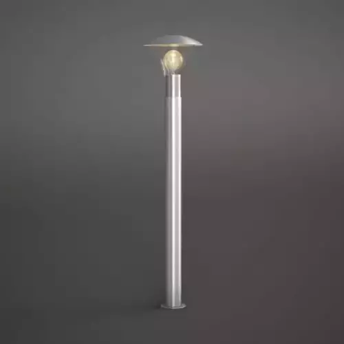 Silver Standing Lamp