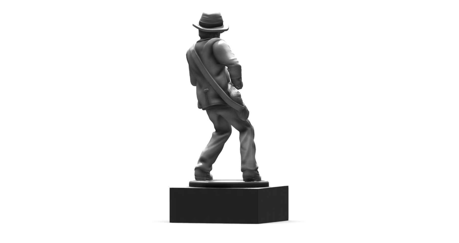 billy gibbons zz top - 3Dprinting 3D print model_14