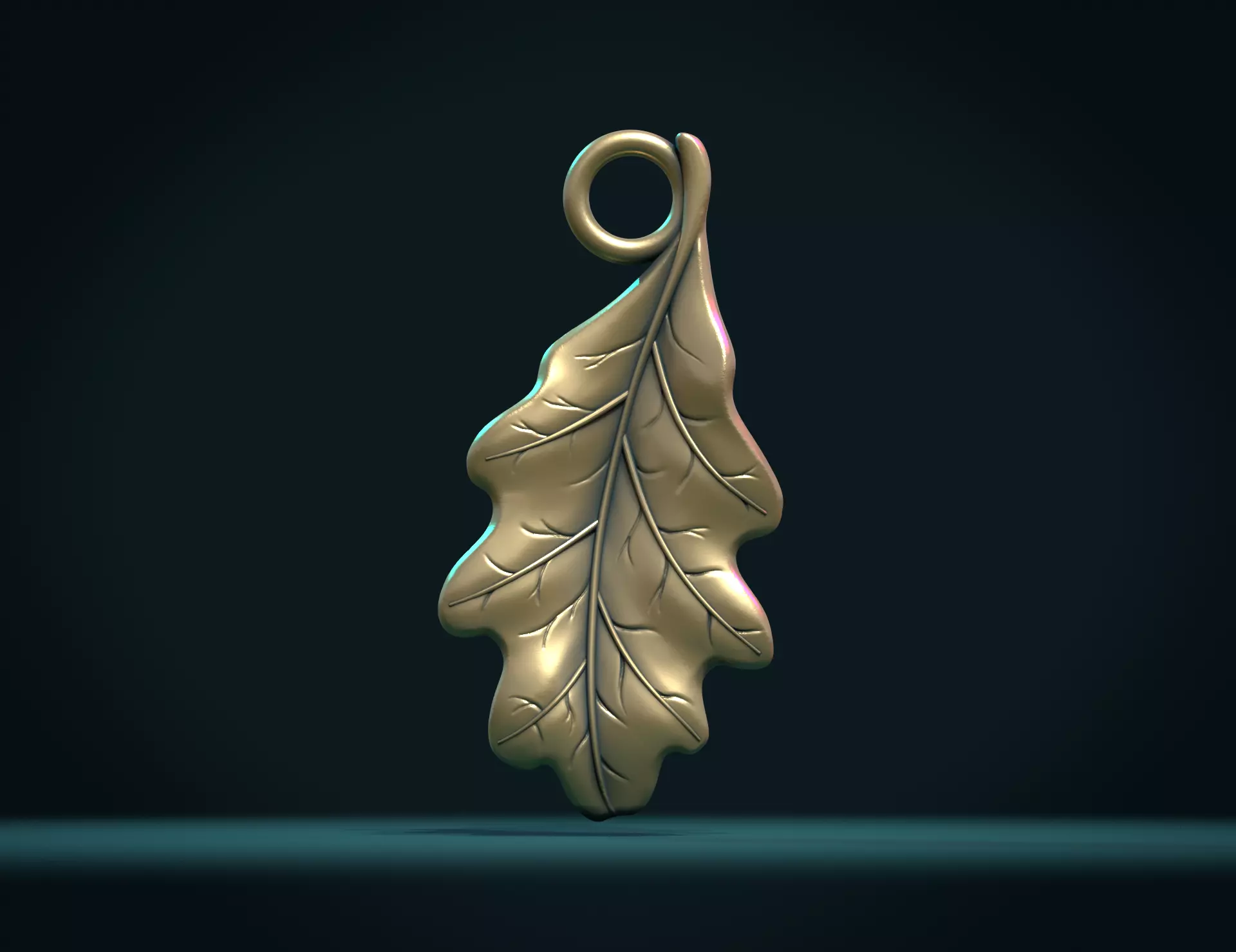 Oak Leaf II 3D print model