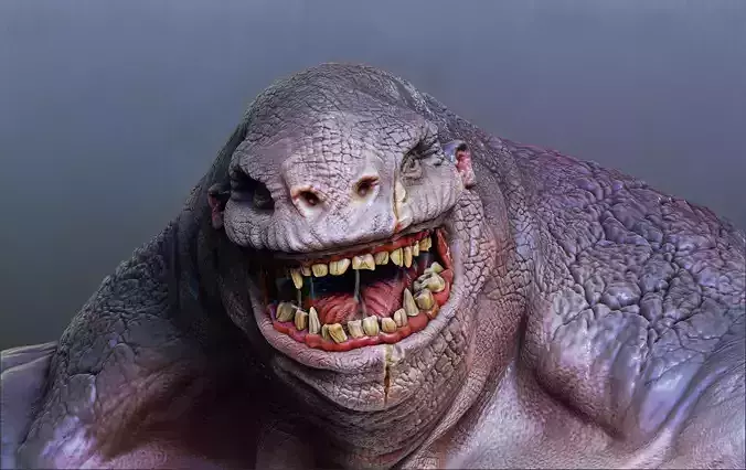 Cave Troll 3D print model