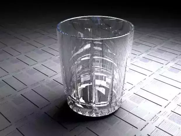 Glass Model for Blender