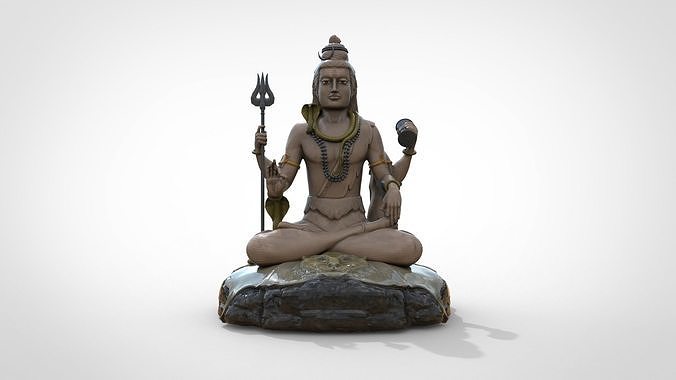 Lord Shiva Mahadev High Quality  3D print model