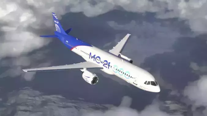 MC-21  300 Airliner PD 14 3D model