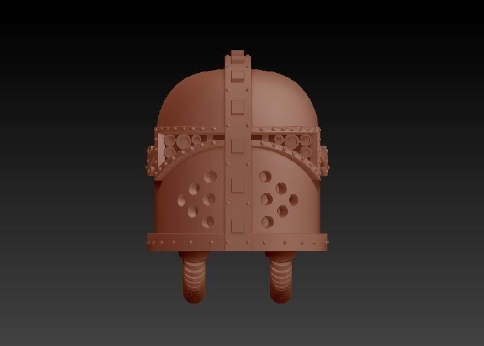 Giant War walker classic head print model 3D print model_1