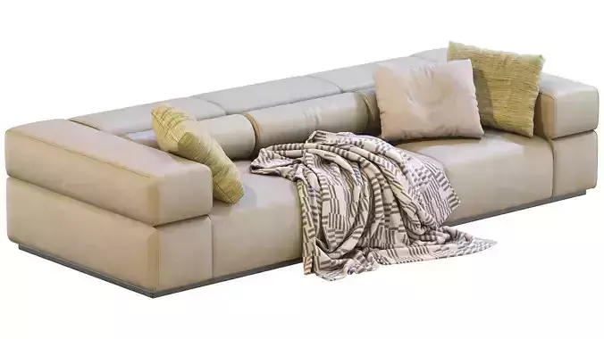 Leather Sofa BRICK LANE By Lema