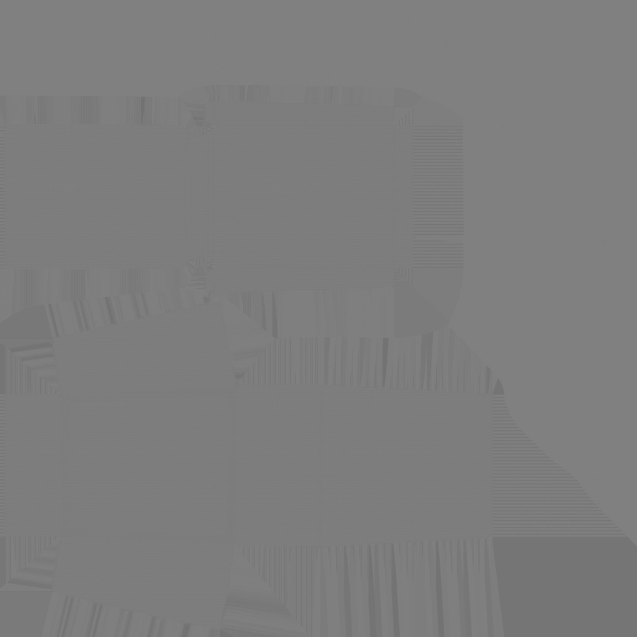 Pink Fabric Armchair - Furniture Interior Design Low-poly 3D model_10