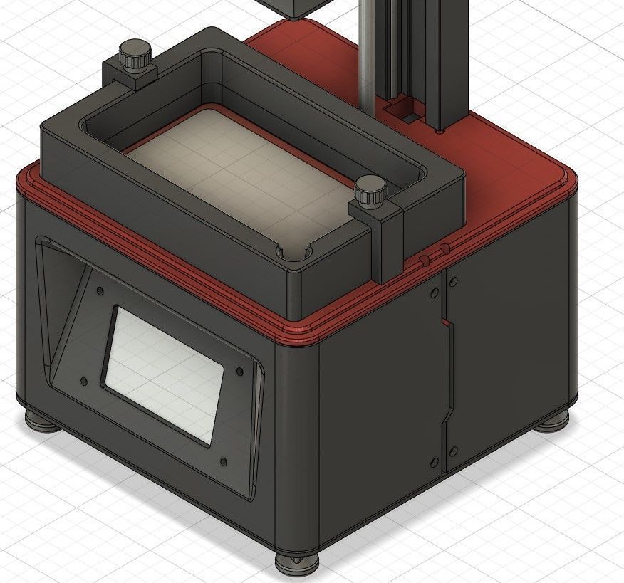 ELEGOO MARS RESIN 3D PRINTER 3D model_1