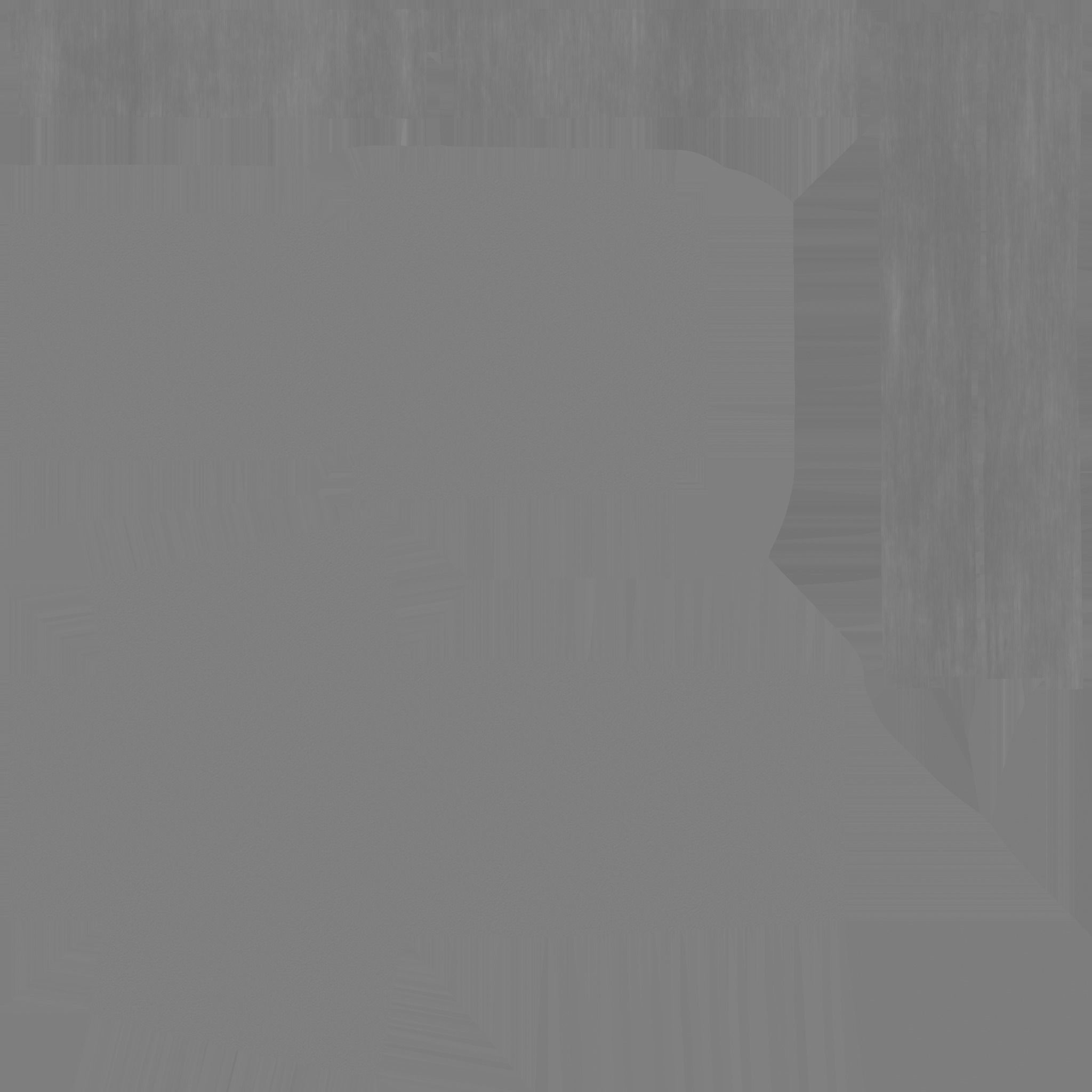 Wood Leather Armchair - Furniture Interior Design Low-poly 3D model_11