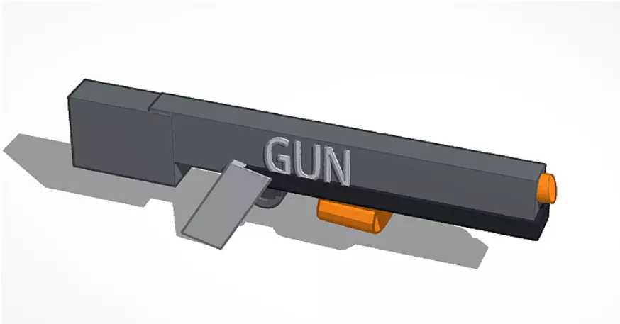 GUN FREE Free 3D model