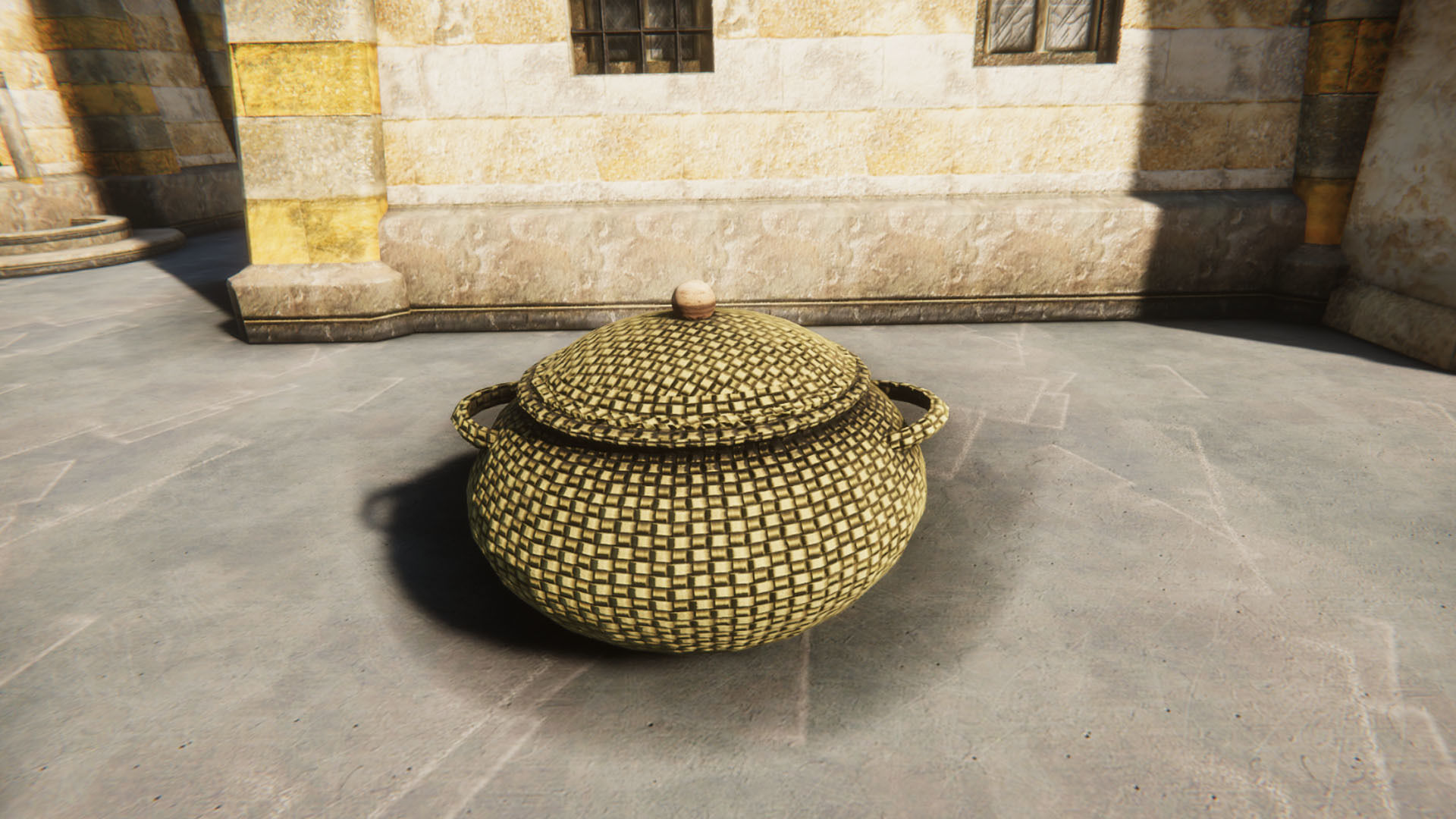 Pots Collection Unreal Engine Low-poly 3D model_11
