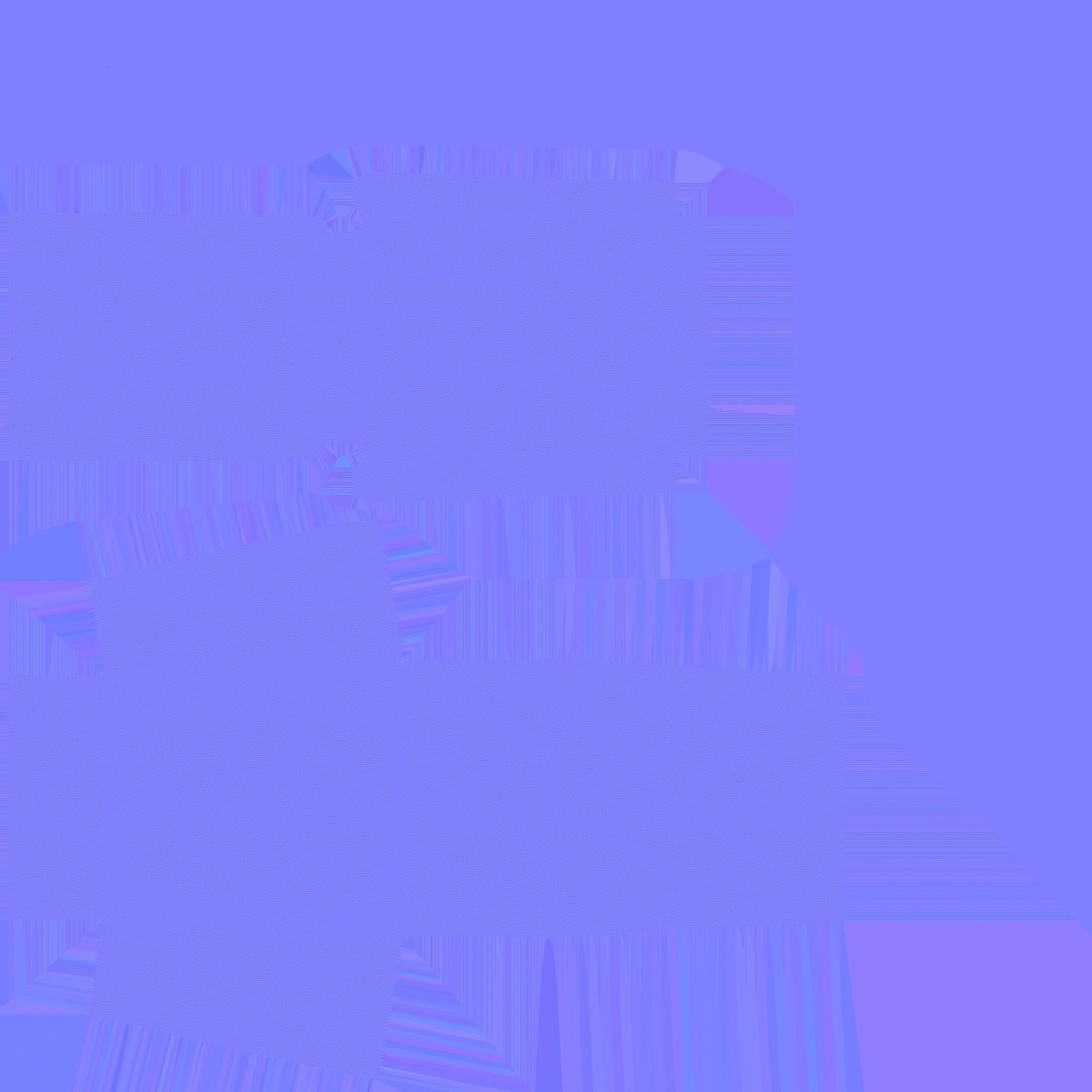 Black Simple Armchair - Furniture Interior Design Low-poly 3D model_12