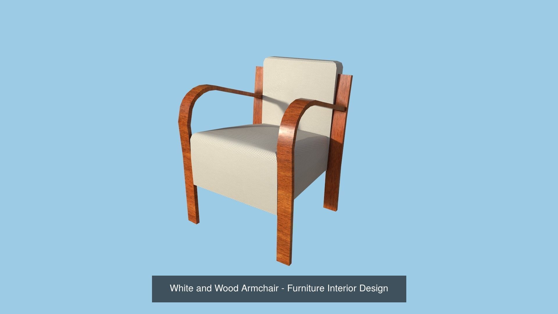 Armchair - 08 Textures - Furniture Interior Design 3D Model Collection_5