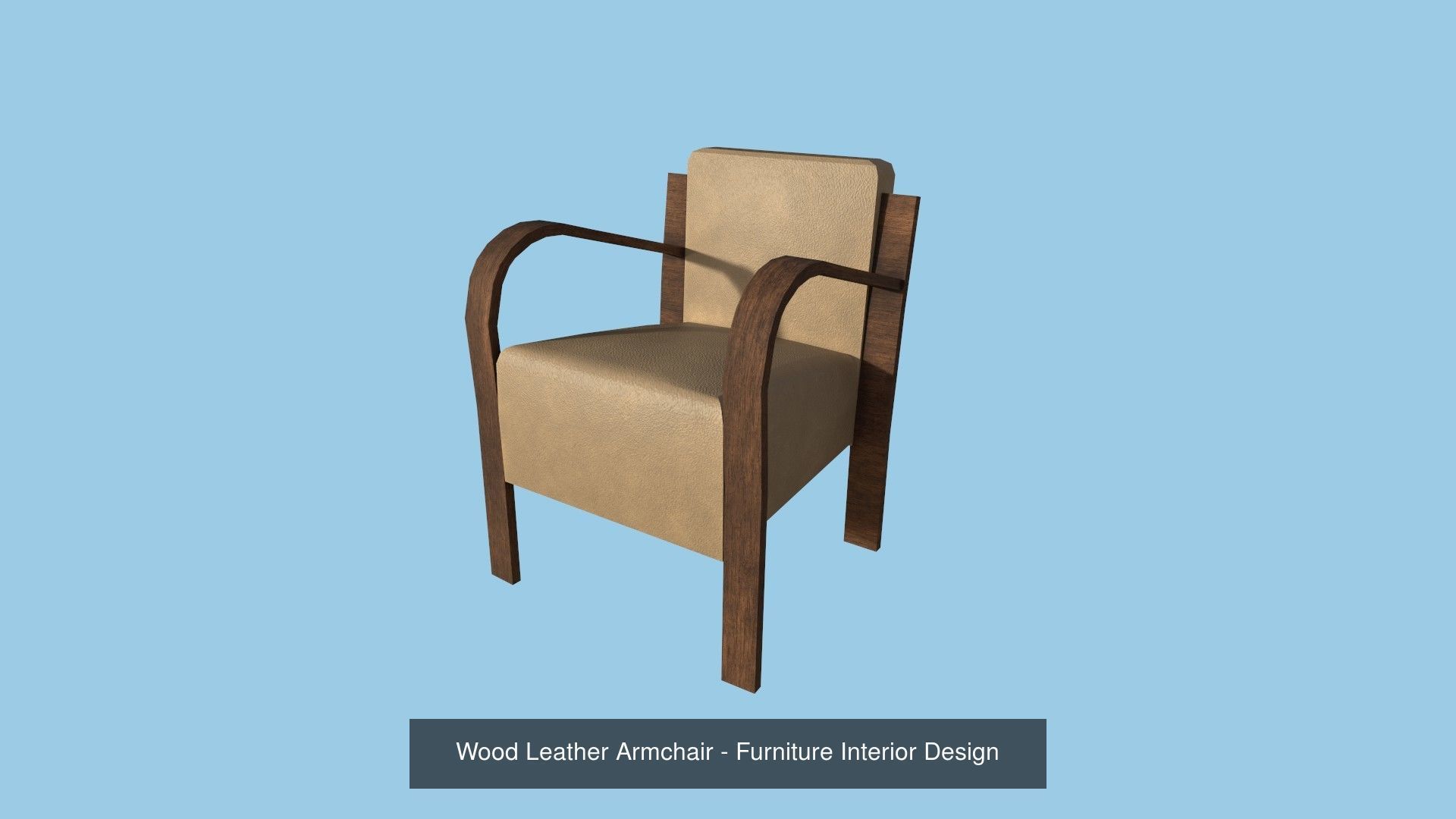 Armchair - 08 Textures - Furniture Interior Design 3D Model Collection_6