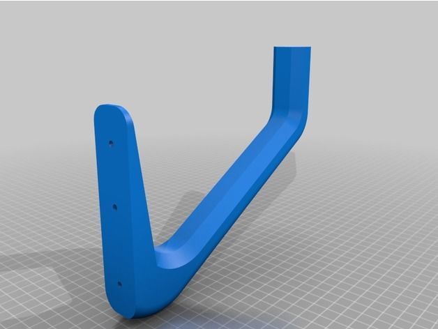 helmet hanger 3D print model_6