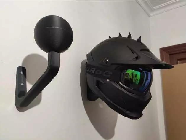 helmet hanger 3D print model_0