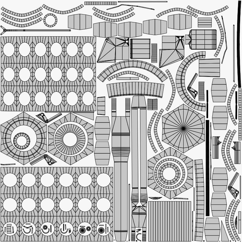 Stun Grenade green Low-poly 3D model_6