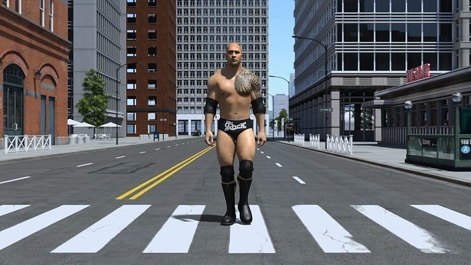 DROX-002 Walking Animation 3D model