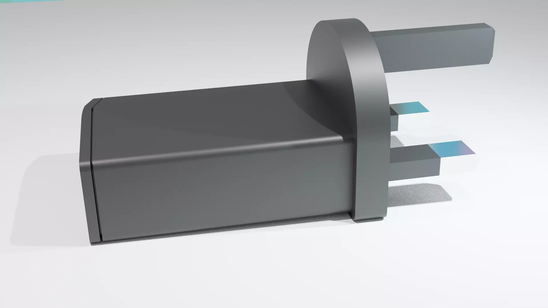 adaptor usb charger Free 3D model