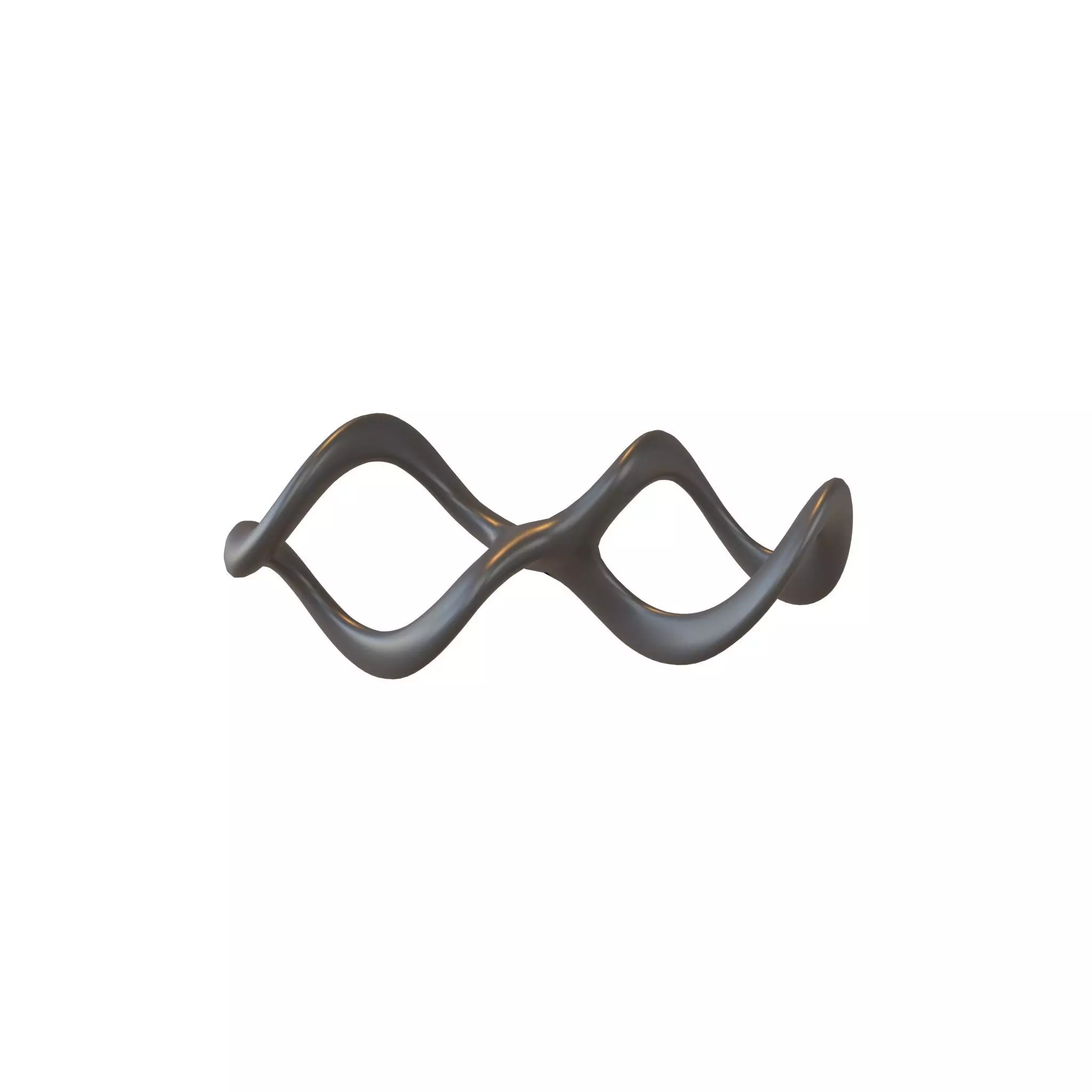 Infinity Symbol v3 001 Low-poly 3D model_0