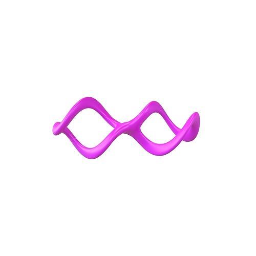 Infinity Symbol v3 002 Low-poly 3D model