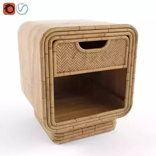 Ria Nightstand 3D model