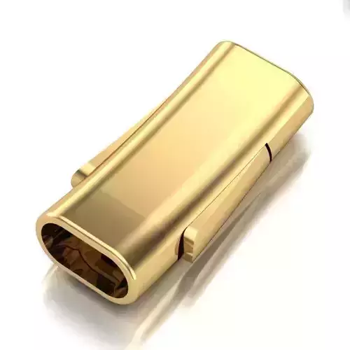 LOCK FOR LACES AND RUBBER CORD ROUNDED RECTANGLE CUTS 8mm X 4mm