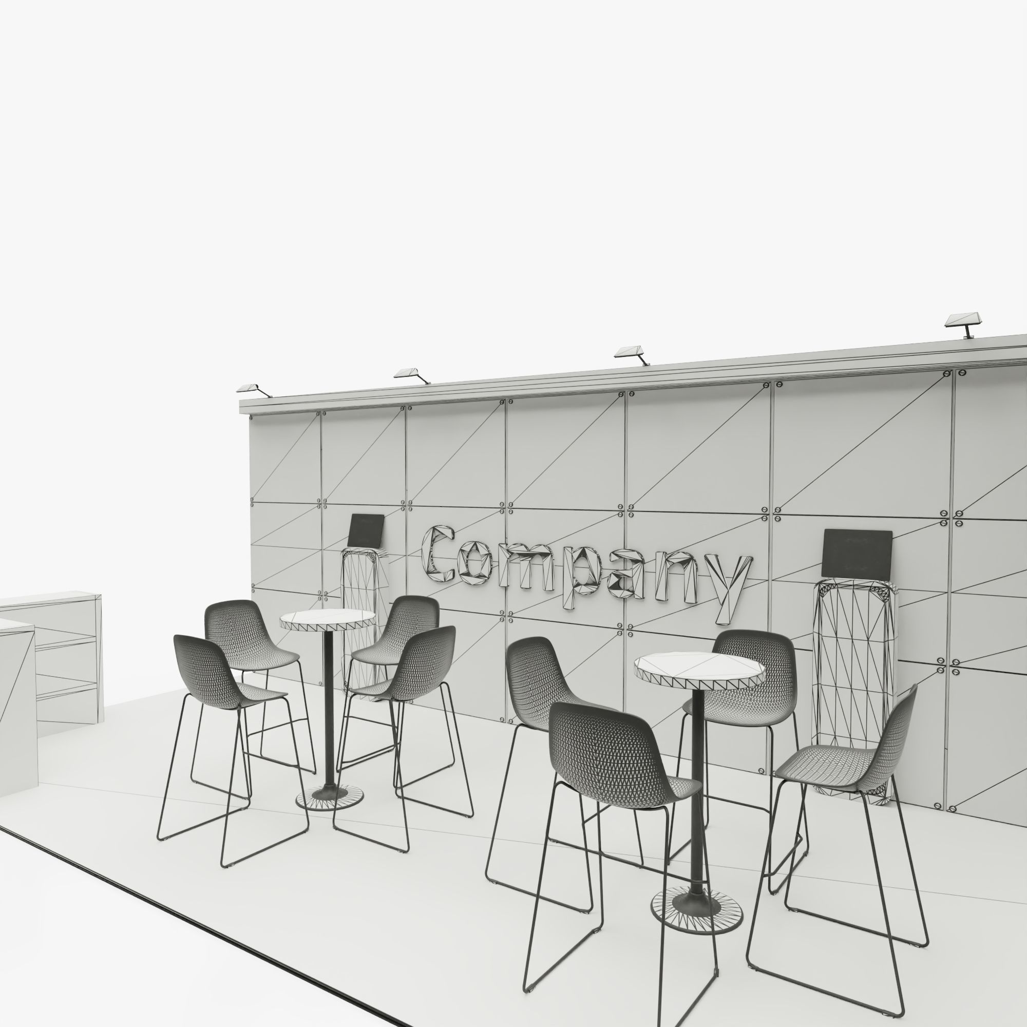 Exhibition stand 11 3D model_8