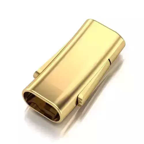 LOCK FOR LACES AND RUBBER CORD ROUNDED RECTANGLE CUTS 10mm X 5mm