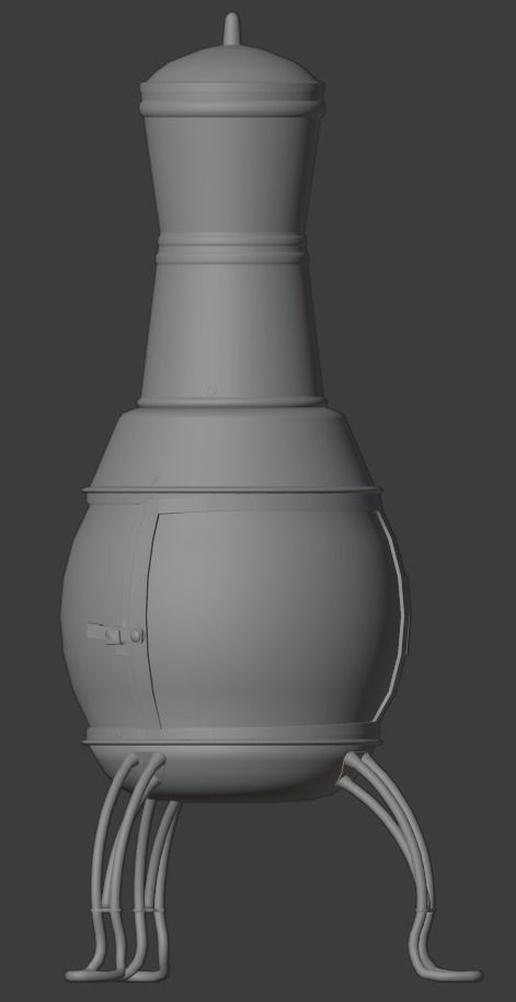 Chimenea - New 3D model_4