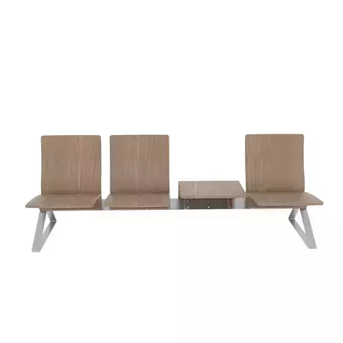 Arm Chair Bench 3D model