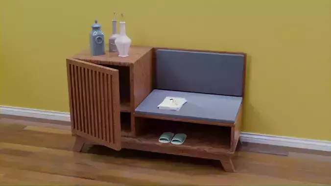 Shoe Cabinet Bench 