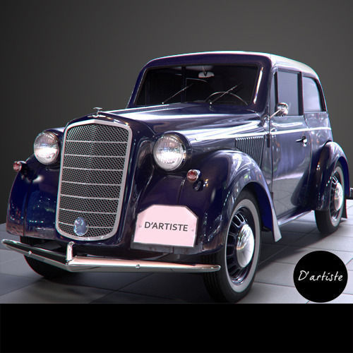 Opel Olympia 1936 3D model