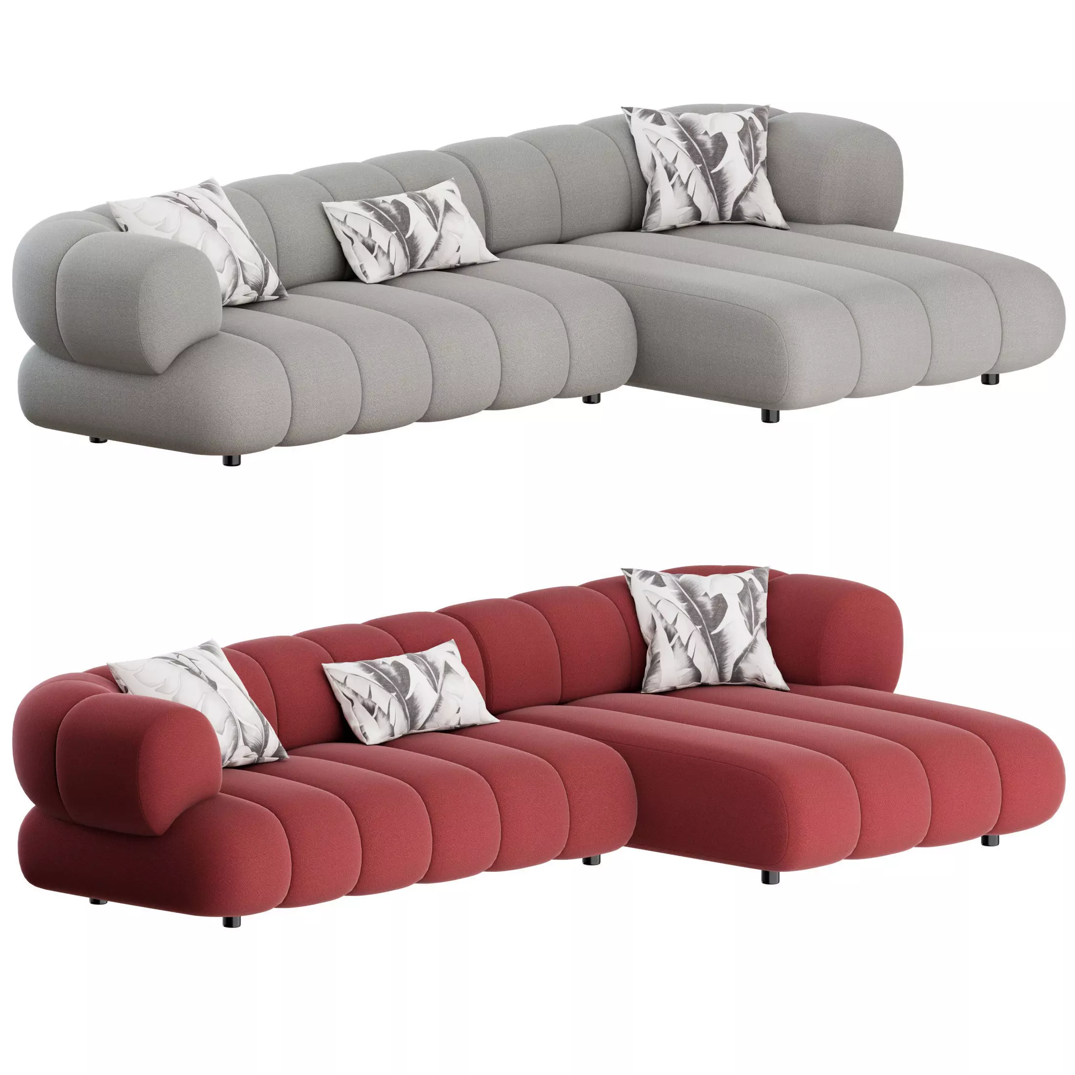 Intermede Modular Sofa by Roche Bobois 3D model