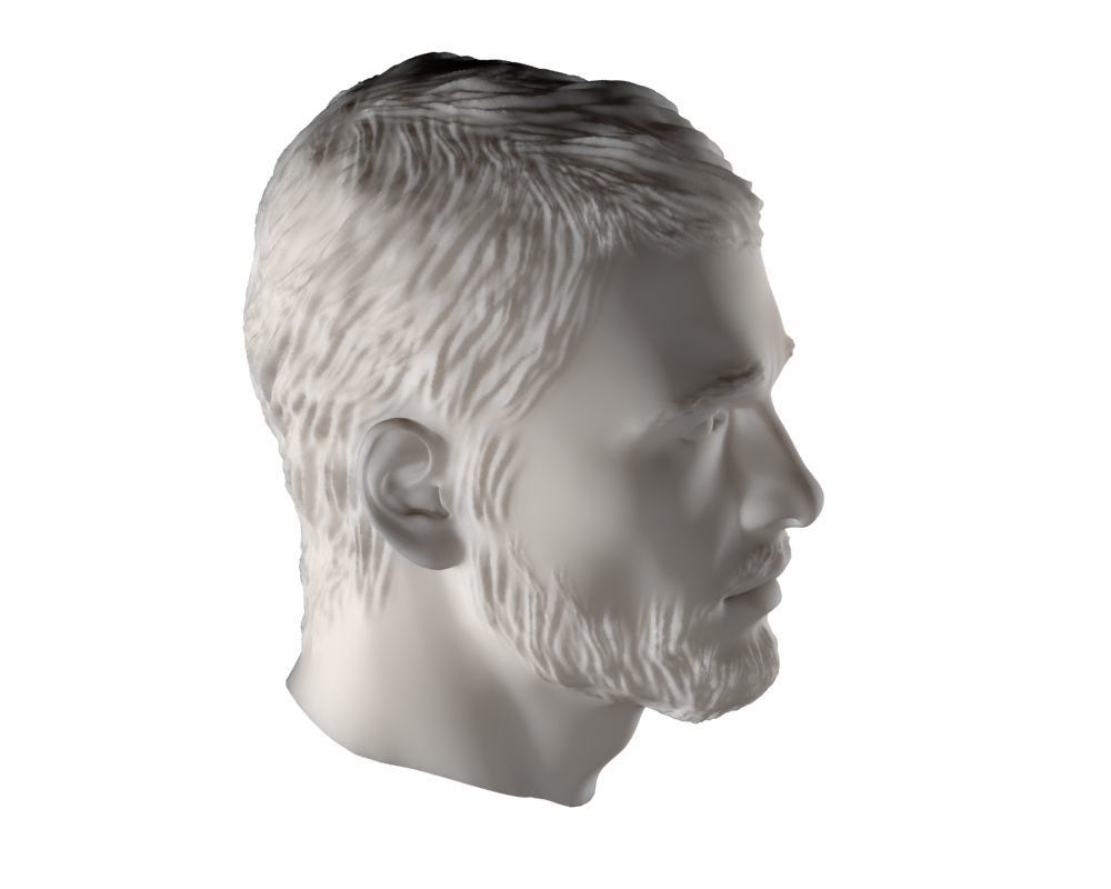 Head man 002 3D model_1