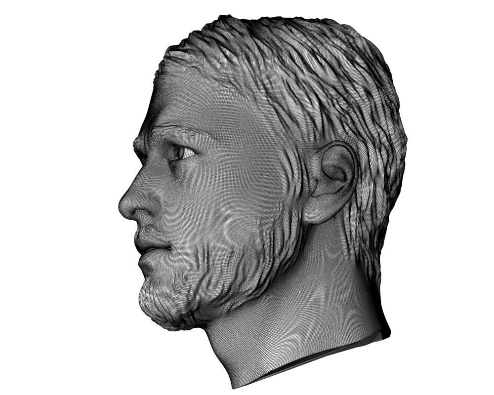 Head man 002 3D model_32