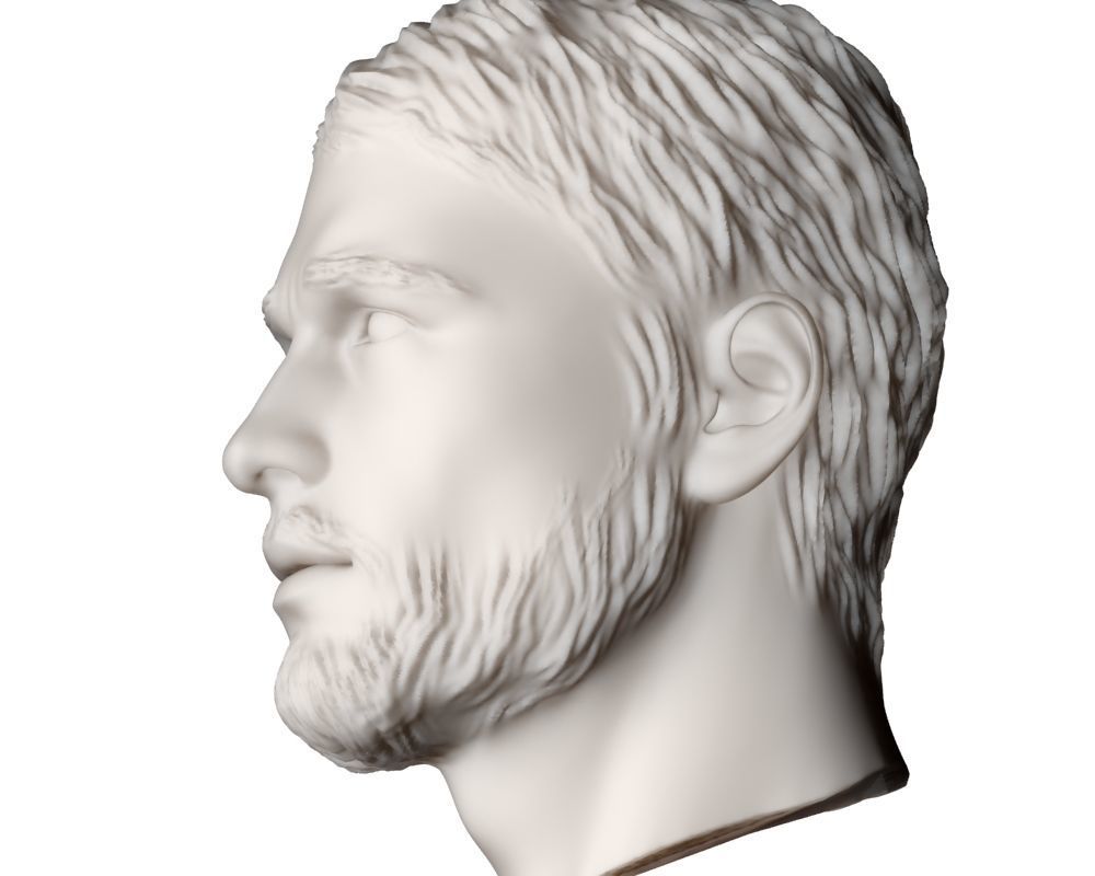 Head man 002 3D model_15